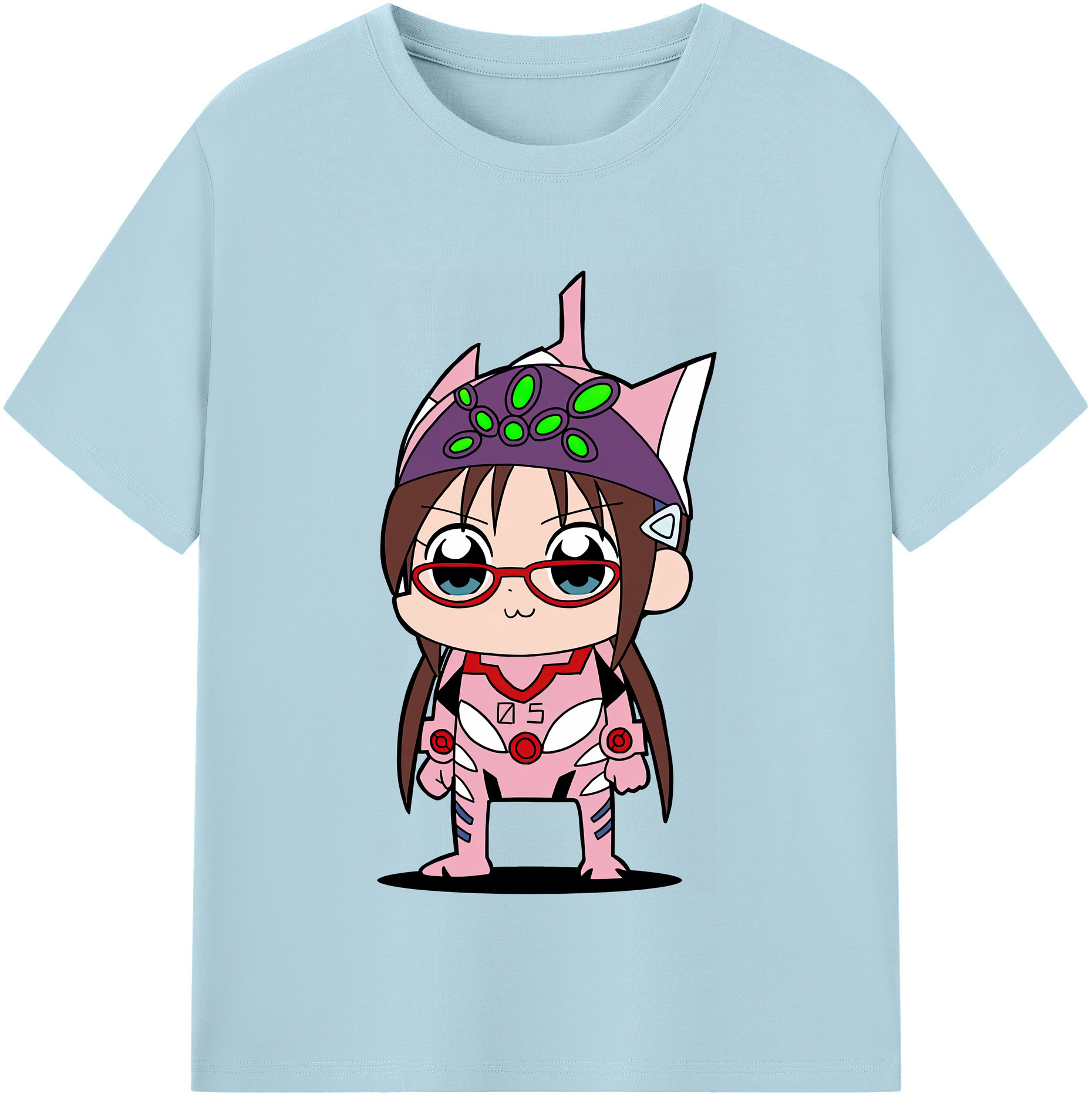 （画像用） EVA 新世紀エヴァンゲリオン 綿100％半袖Tシャツ（フロントプリント）